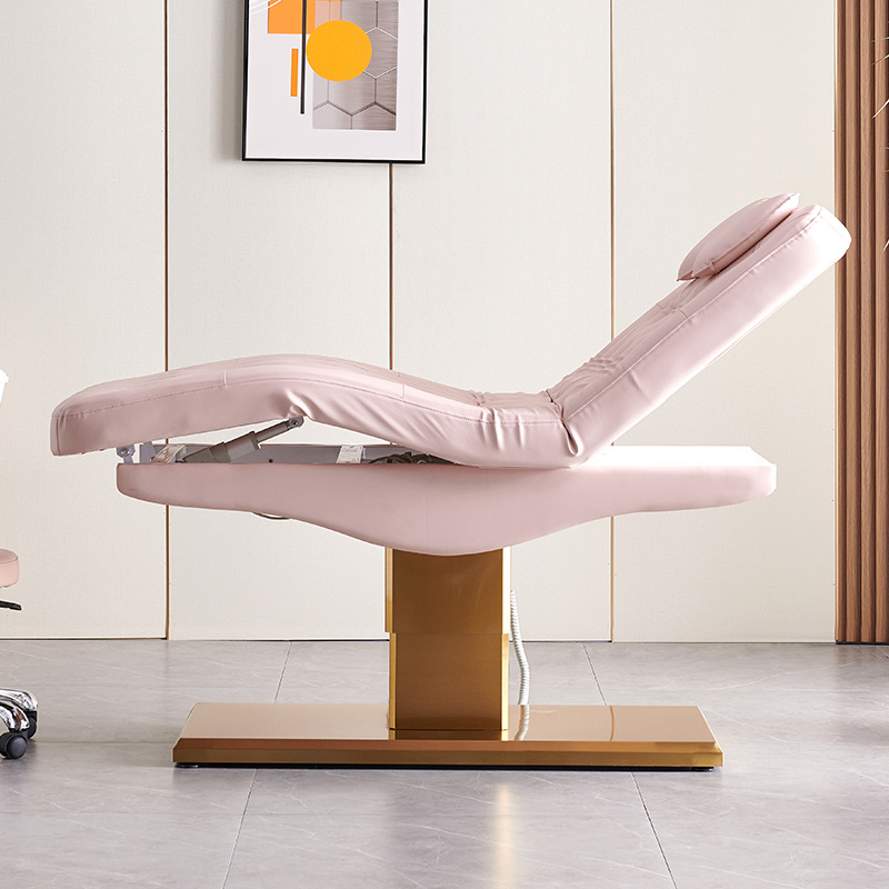 Cama de belleza eléctrica multifuncional, cama de examen y tratamiento, tatuaje de pestañas, pedicura, inyección corporal, cama reclinable multiusos