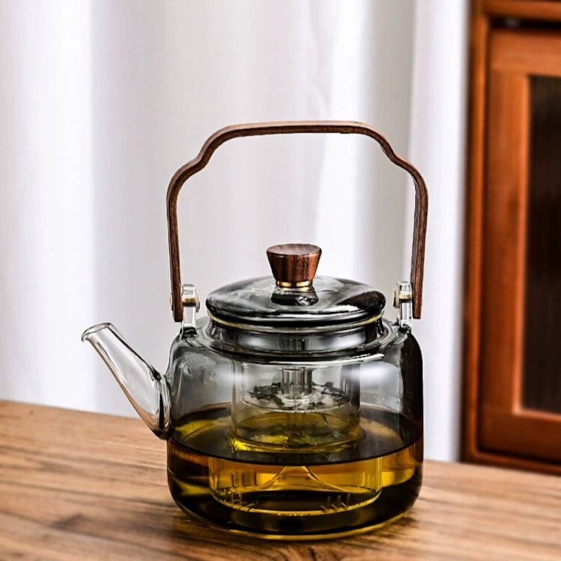 Новый продукт из черного сажи чайник простой обжарочный чайник