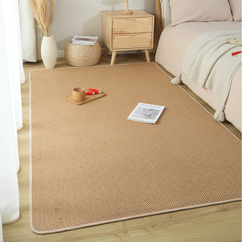 Bedroom Rattan Mat Carpet Summer Sofa Cushion Living Room Tatami Mat New Simple Bedside Floor Mat