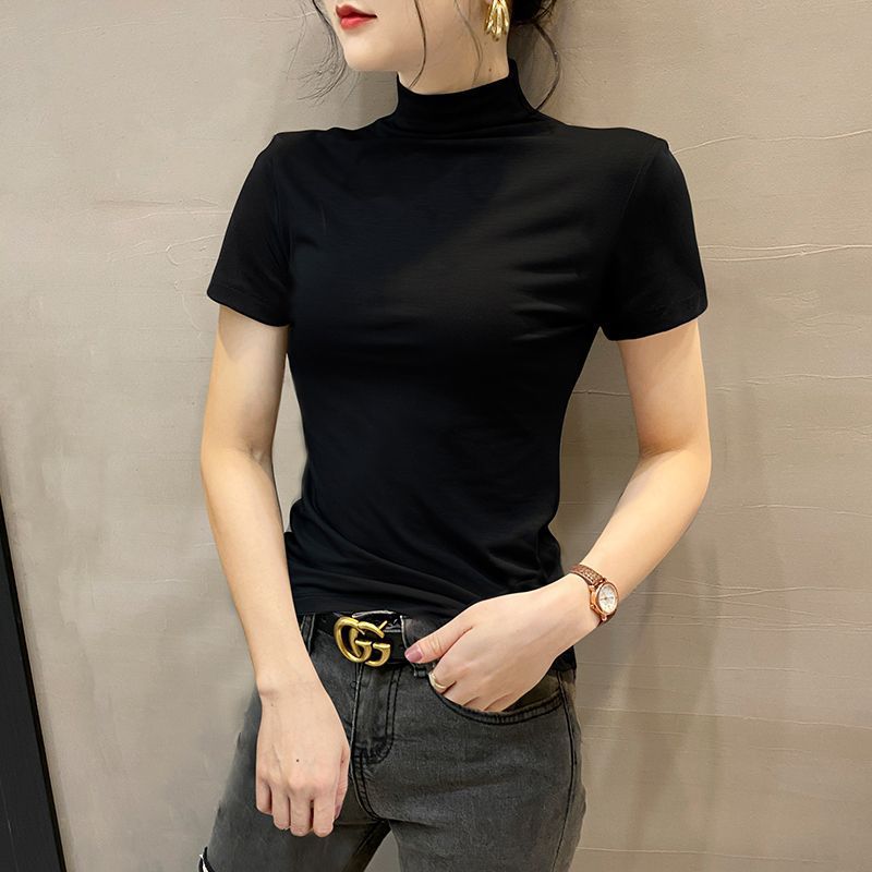 블랙 [하프 하이 칼라] 모달