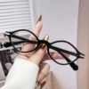 C7-bright black frame-anti-blue light