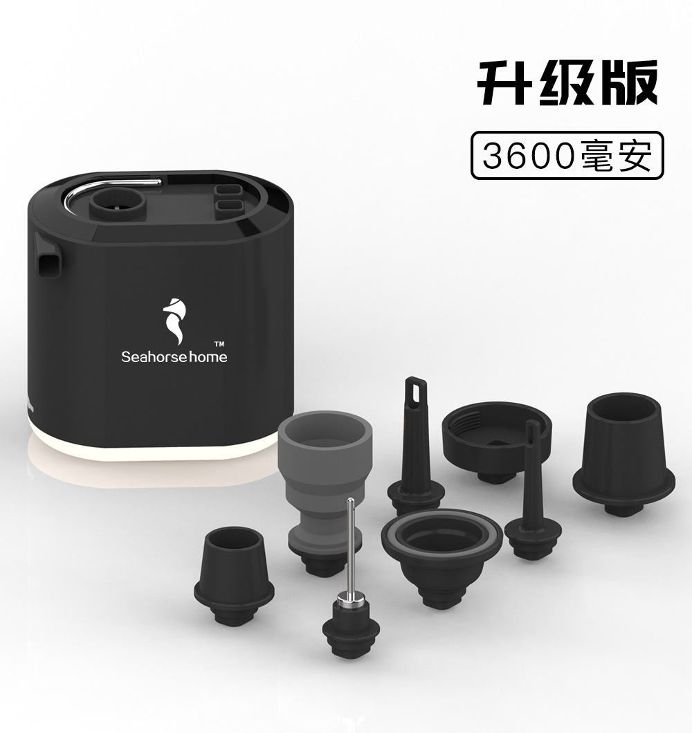 Inalámbrico portátil hogar bomba de aire tienda cojín de aire cama anillo de natación bomba eléctrica al aire libre mini bomba de aire