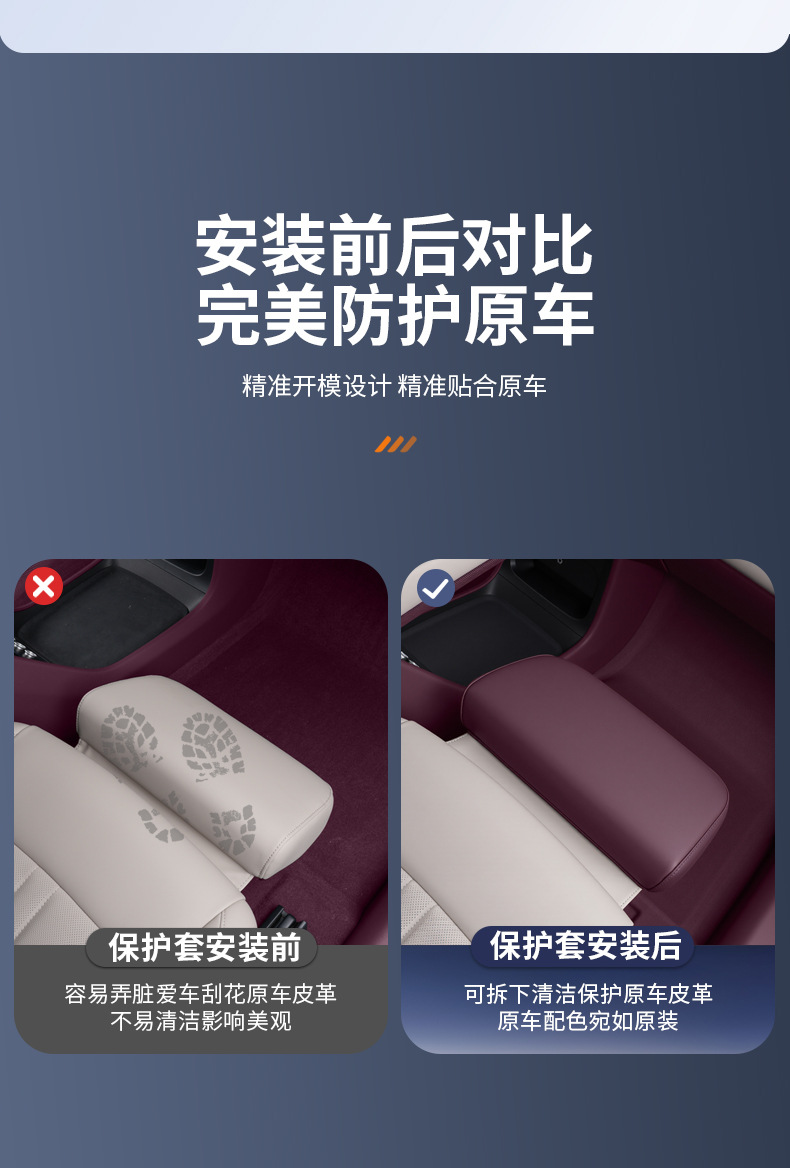 Suitable for Xiaomi Yu7 Electric Leg Rest Cover Foot Rest Protection Zero Gravity Seat Protective Pad Decorative Supplies Accessories