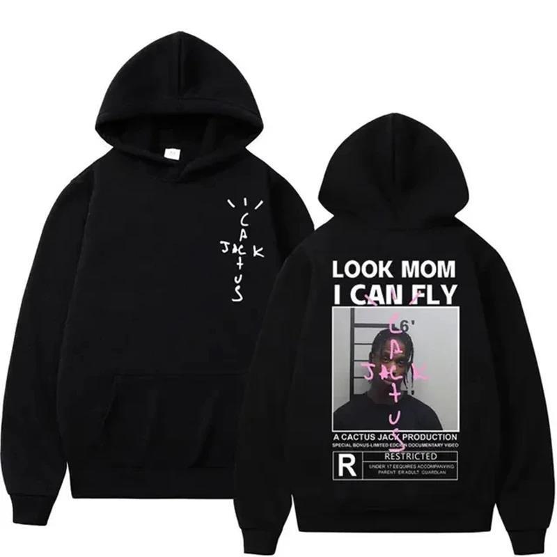 Rapper Cactus Jack Music Album Hoodies Men Women Fashion Hig