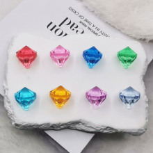 儿童玩具宝石仿真七彩水晶石手工DIY训练幼儿园游乐场水晶石批发