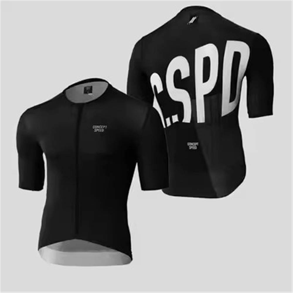 High Quality Summer Men's CSPD Short Sleeve Top Bicycle Competitive Edition Mountain Bike Riding Suit