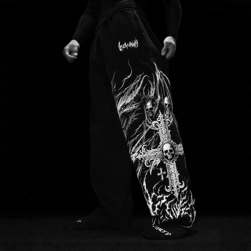 European and American Trendy Men's Casual Sports Pants Fitness Skull Print Straight Pants Breathedivinity European and American Trendy Men's Casual Sports Pants Fitness Skull Print Straight Pants Breathedivinity