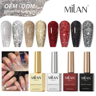 milan new monochrome series nail polish burst goddess broken drill glue popular white nail shop dedicated