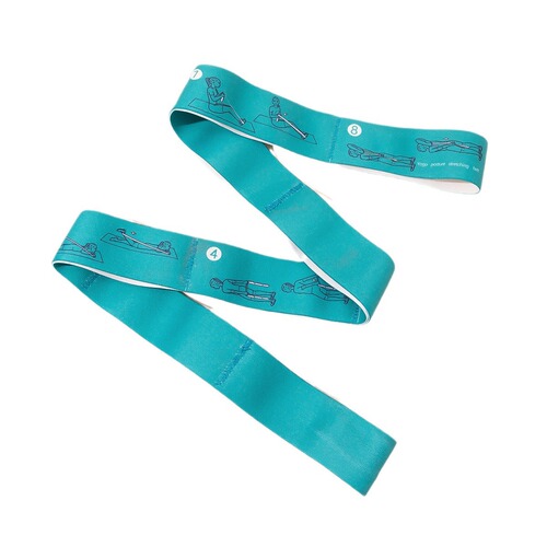 Duan belt yoga stretching stretching belt stretching belt stretching belt Iyengar auxiliary yoga rope eight-figure stretch elastic belt