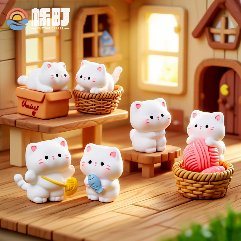 Micro Landscape Creative Cute Dried Fish Kitten Figurine Blind Box Decoration Accessories Car Desktop Small Ornaments Wholesale Micro Landscape Creative Cute Dried Fish Kitten Figurine Blind Box Decoration Accessories Car Desktop Small Ornaments Wholesale