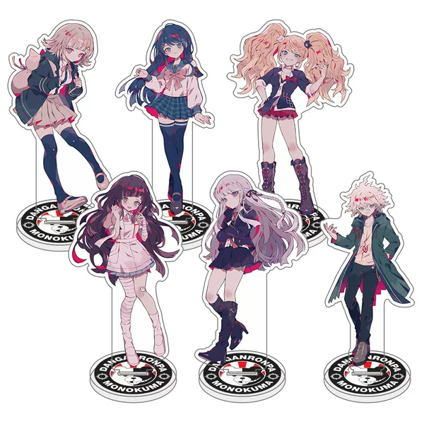 Danganronpa Acrylic Stand Anime Peripheral 15cm Creative Desktop Ornament One-Piece Dropshipping in Stock