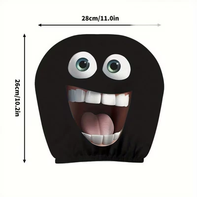 Universal seat cover — Customizable with Your Own Design - 01-double-sided-printing-1pc-26cm28cm