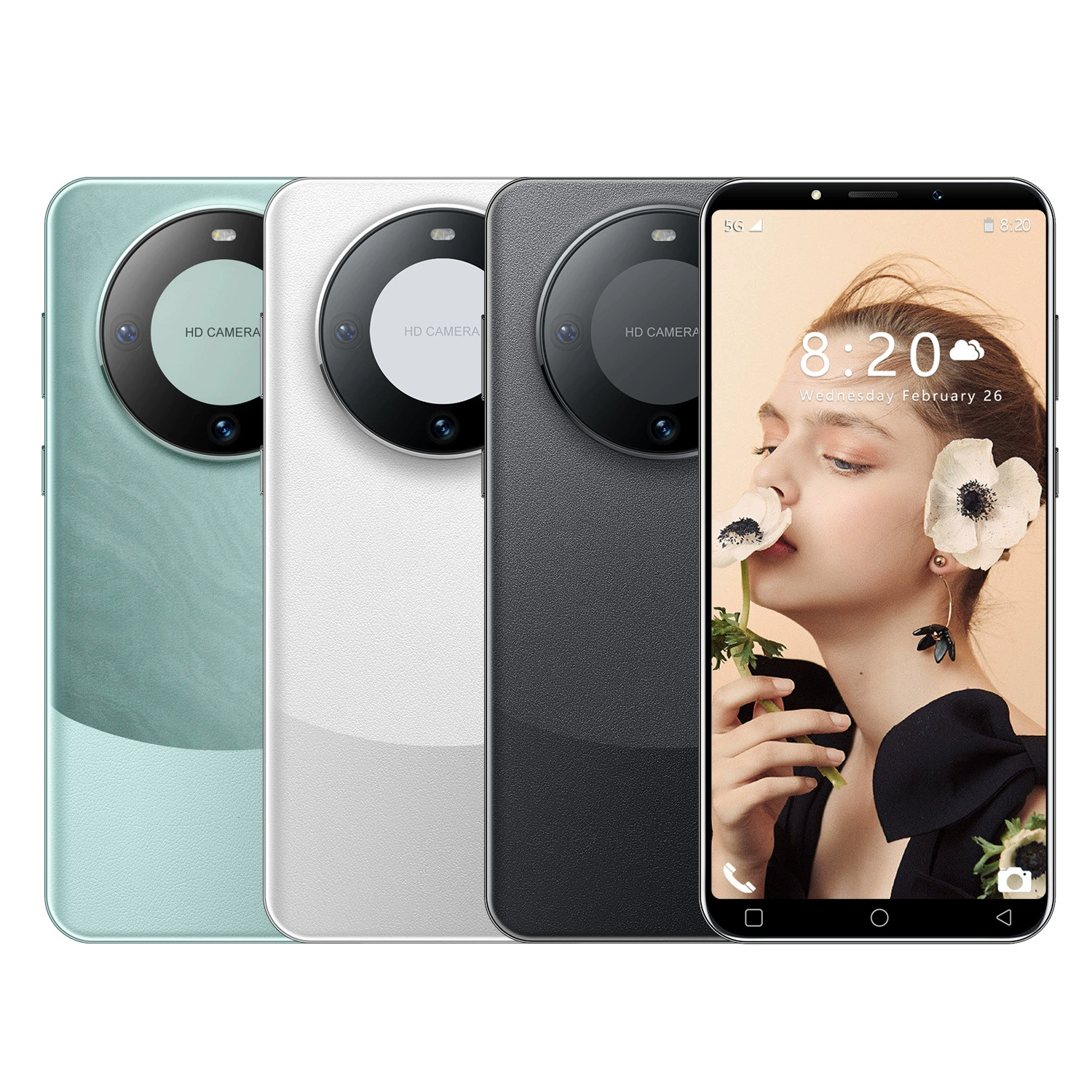 Новый 2024 смартфон Mate60Pro, 1+8 ГБ, бюджетный смартфон для внешнего рынка, от производителя