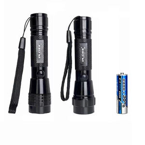 Pailide 037-73 Aluminum Alloy Split High-Brightness White Light Led Bright Flashlight Mini Aa5 Battery Student