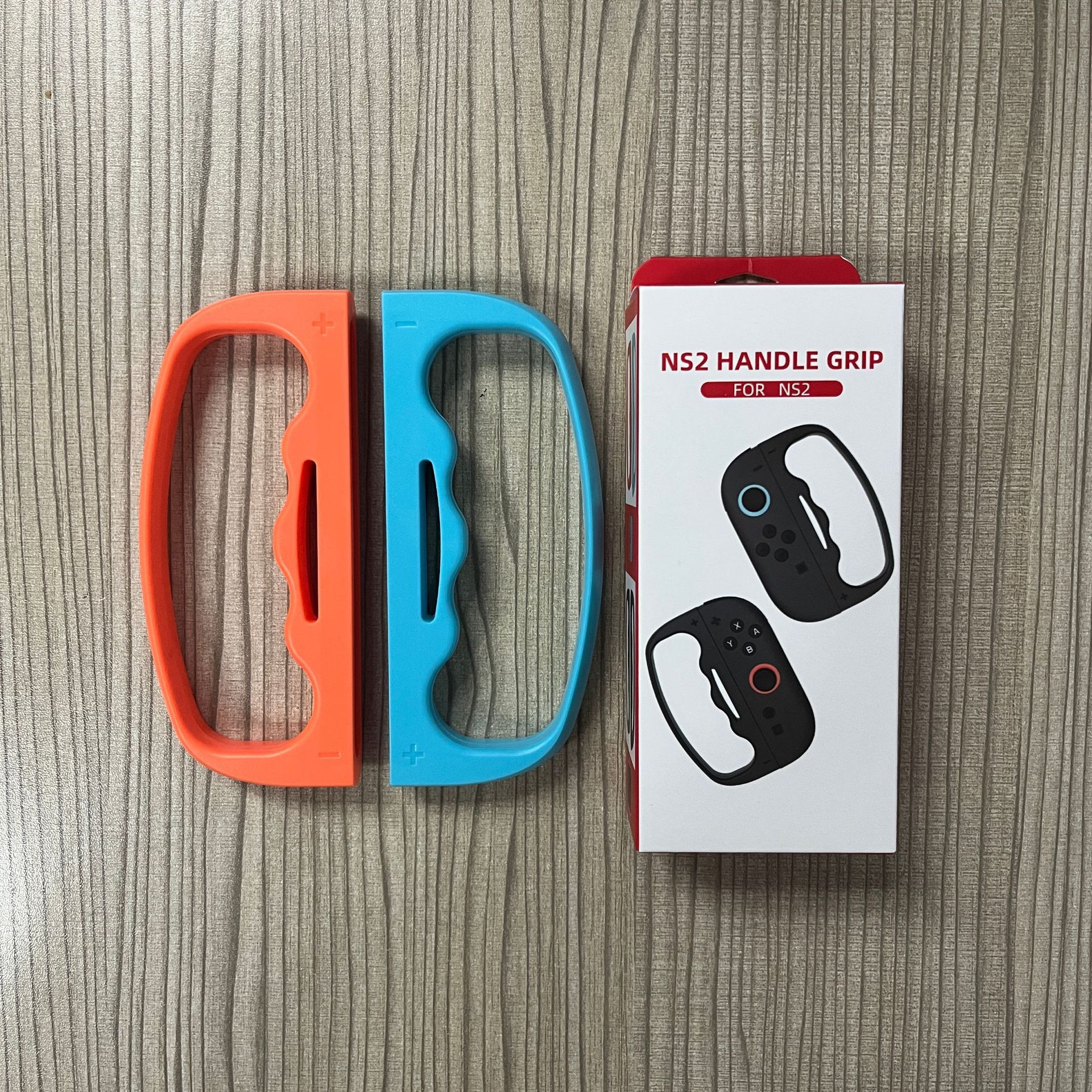 Switch 2 Joy-Con Boxing Handle Grips 2 Pack with Hand Straps for NS2 Controllers