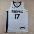 Heat Press Grizzlies 17 White