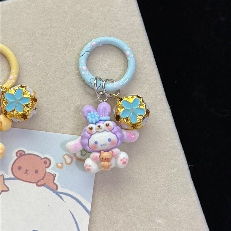 ベル新サンリオ漫画キーホルダー学生スクールバッグかわいいペンダント女の子アクセサリージュエリーギフト親友|undefined