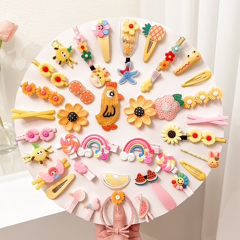 Clips de cabello para niñas, tocado para niñas, clips de cabello para niñas lindas y bonitas, clips para niñas, bebés súper lindos, Beiqin