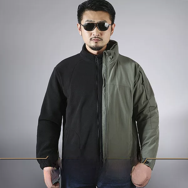Archon Tactical Fleece Coat Men's Fleece Coat Top Outdoor Charge Coat Inner Tank Warm Thickened in Autumn and Winter