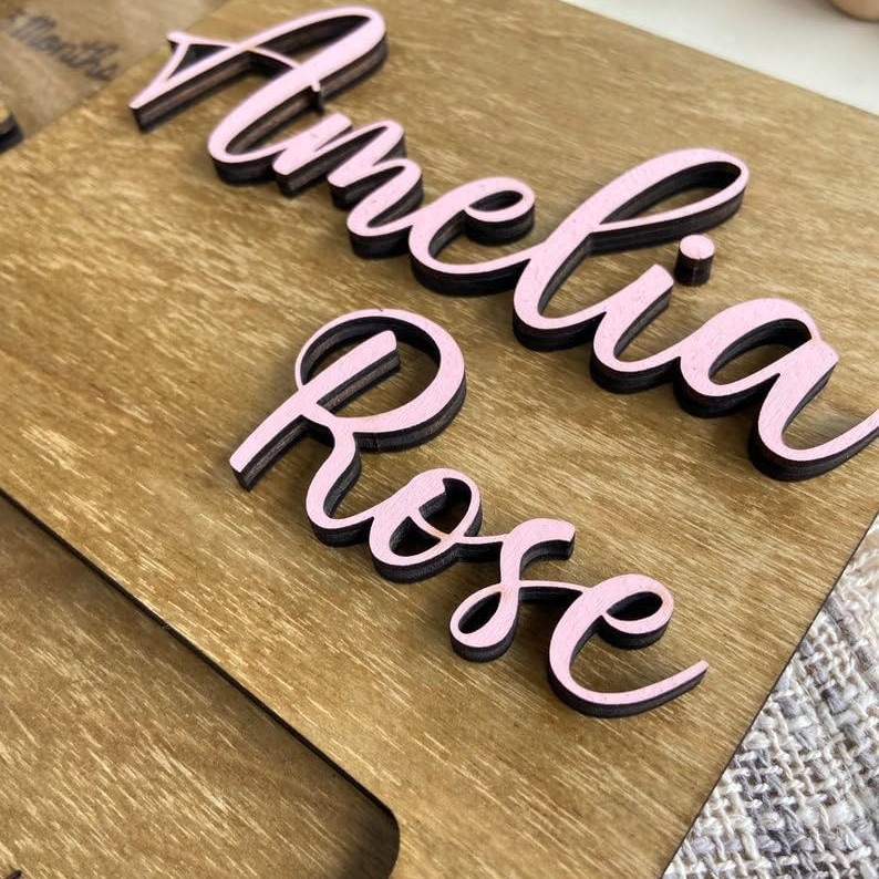 Amazon venta caliente bebé de 12 meses hito marco de fotos transfronterizo de madera de un año de edad foto muestra marco de fotos personalizado