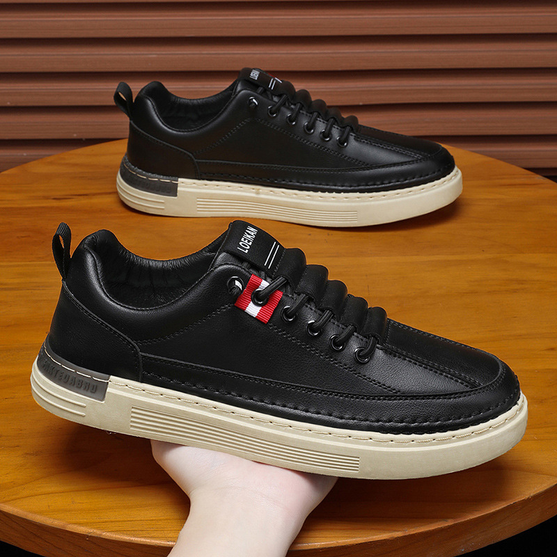 Zapatillas de deporte de gran tamaño, primavera de 2025, nuevos zapatos de hombre, zapatillas de deporte casuales de todo fósforo, zapatos blancos para hombre, zapatos de negocios, comercio exterior