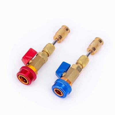Car Air Conditioning Repair Tool R134a Valve Core Needle Quick Replacement and Removal Tool (Soyutma sisteminin digər hissələri) - 134-disassembly-of-a-high-and-low-voltage-set