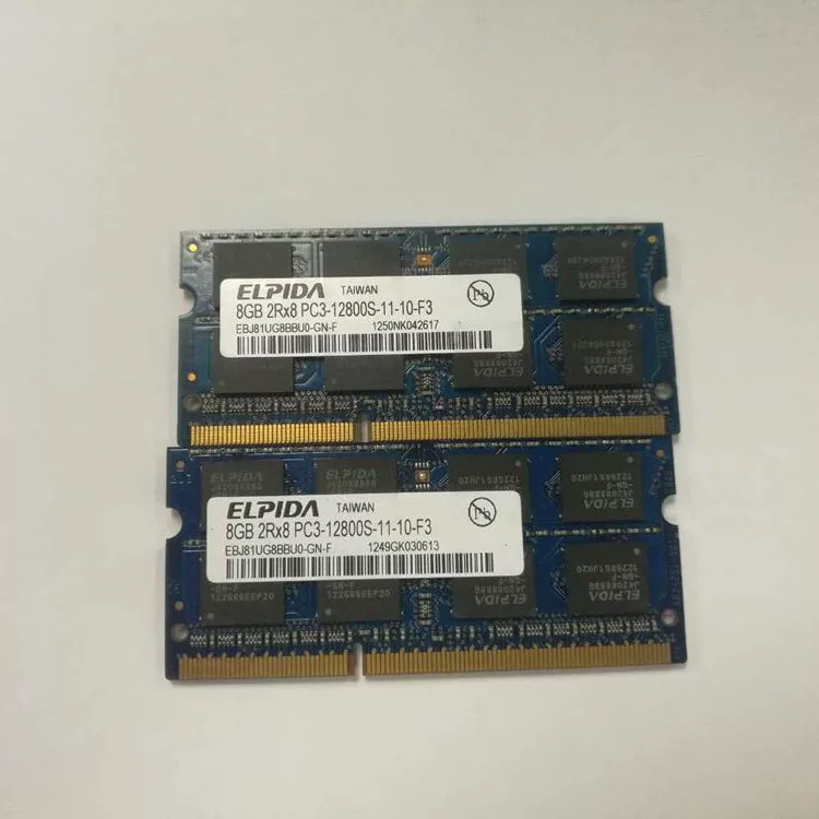 ELPIDA DDR3 1600 8g notebook memory module standard voltage compatible with 1333