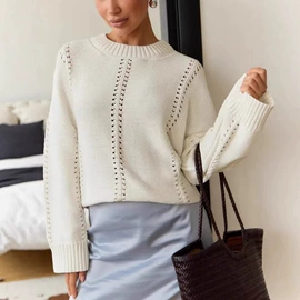 女式针织衫;连衣裙;女式马甲