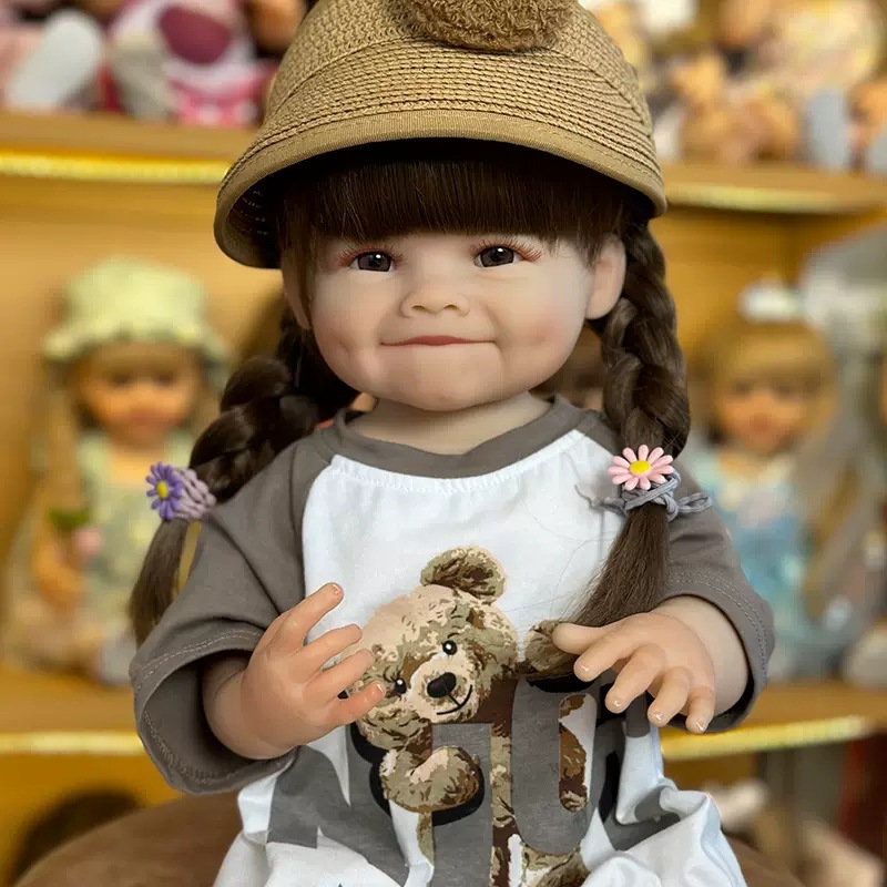 Realistic toy from soft rubber, reborn doll, strawberry 2