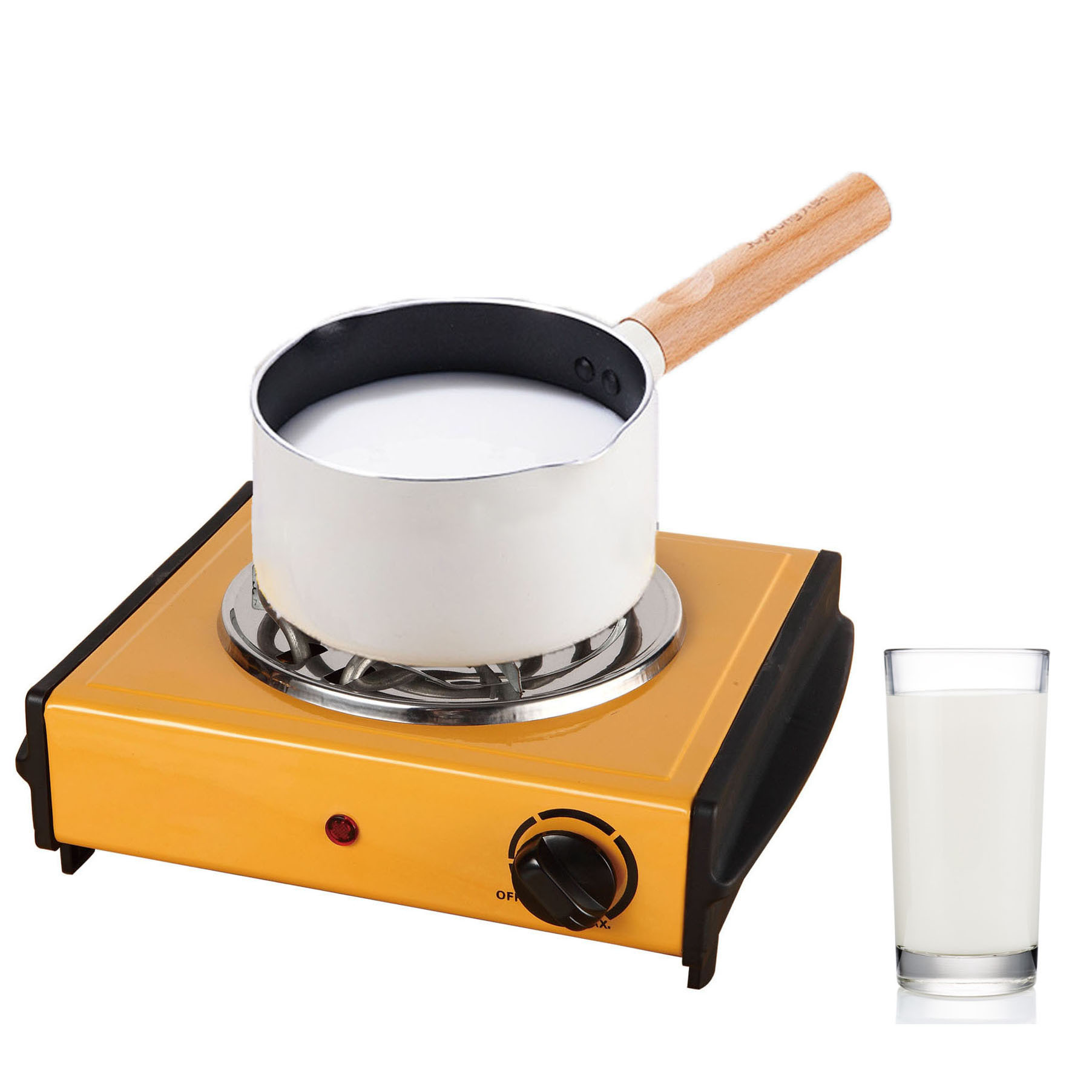 Estufas eléctricas transfronterizas convenientes domésticas de 1000w horno eléctrico de alta temperatura ajustable horno electromagnético de cocción de platos de agua hervida de leche estofada