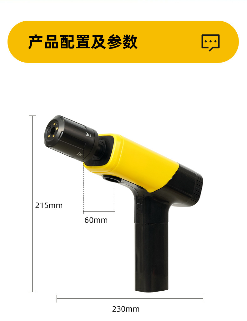 Lithium Battery Foldable Car Wash Water Gun Handheld High-Pressure Household Wireless Car Wash Machine with Booster, Mini Foldable Portable