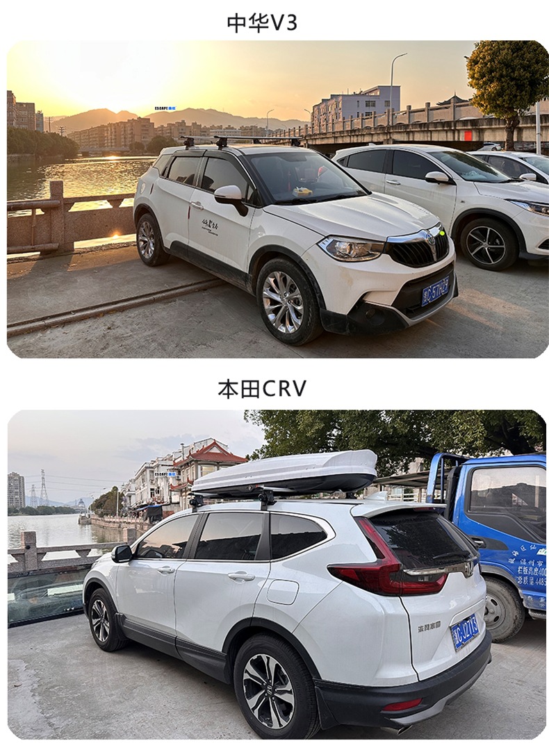 Universal Roof Rack for Cars, Suvs, and Pickup Trucks, Aluminum Alloy, No-Drill Installation, Heavy-Duty Light-Duty Roof Crossbars