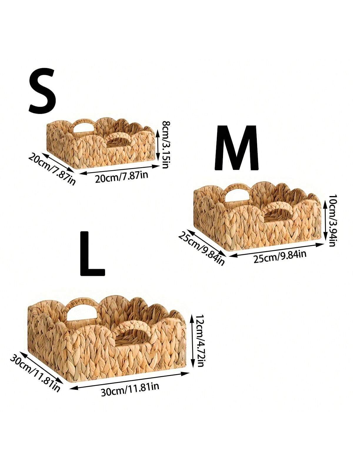 Cross-Border Dropshipping Gourd Grass Handle Woven Storage Basket Flower Edge Rattan Storage Basket Desktop Coffee Table Cabinet O1CN01mUnq6h2ENlsmym3ll !!2218715578733 0 Cib