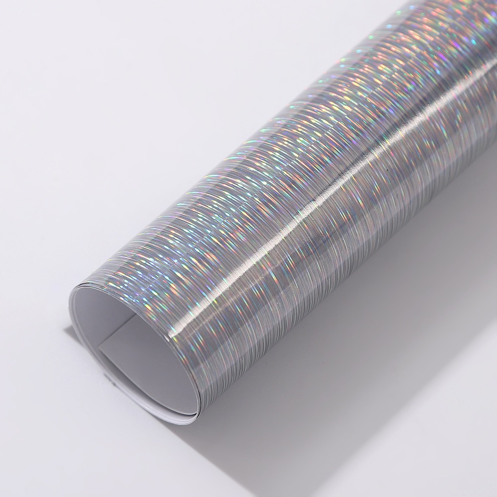 Papel láser de color medalla de papel de fondo brillante papel de tarjeta láser plateado punto de plata de doble fondo brillante