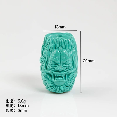 Zərgərlik ara hissələri Beads Tara Round Beads - dragon-pattern-1-piece
