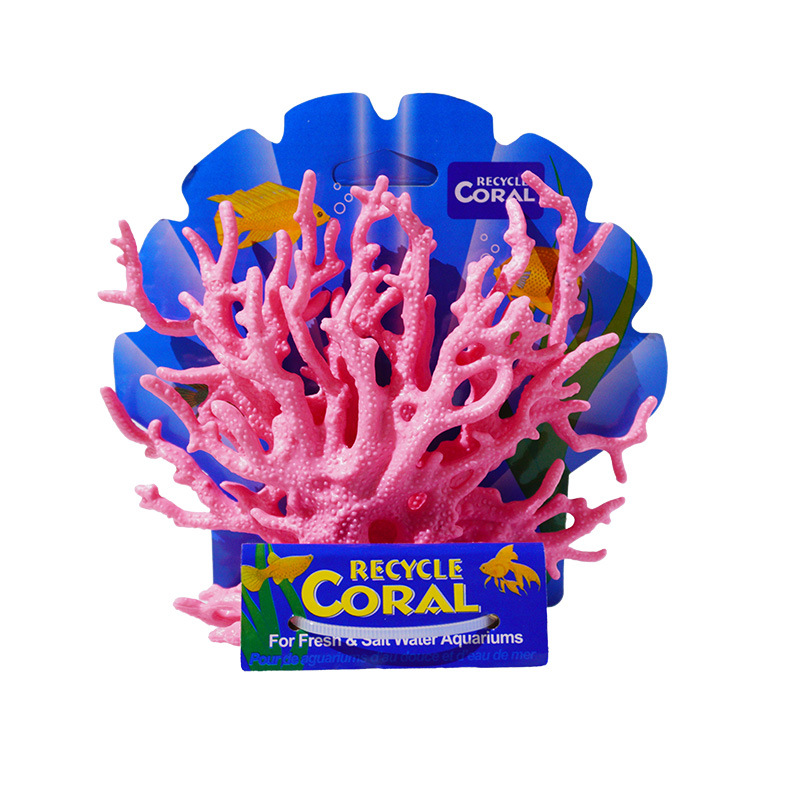 Acuario de agua de mar, paisajismo, decoración de micropaisaje, simulación al por mayor, degradado, PVC suave, suministro transfronterizo de coral