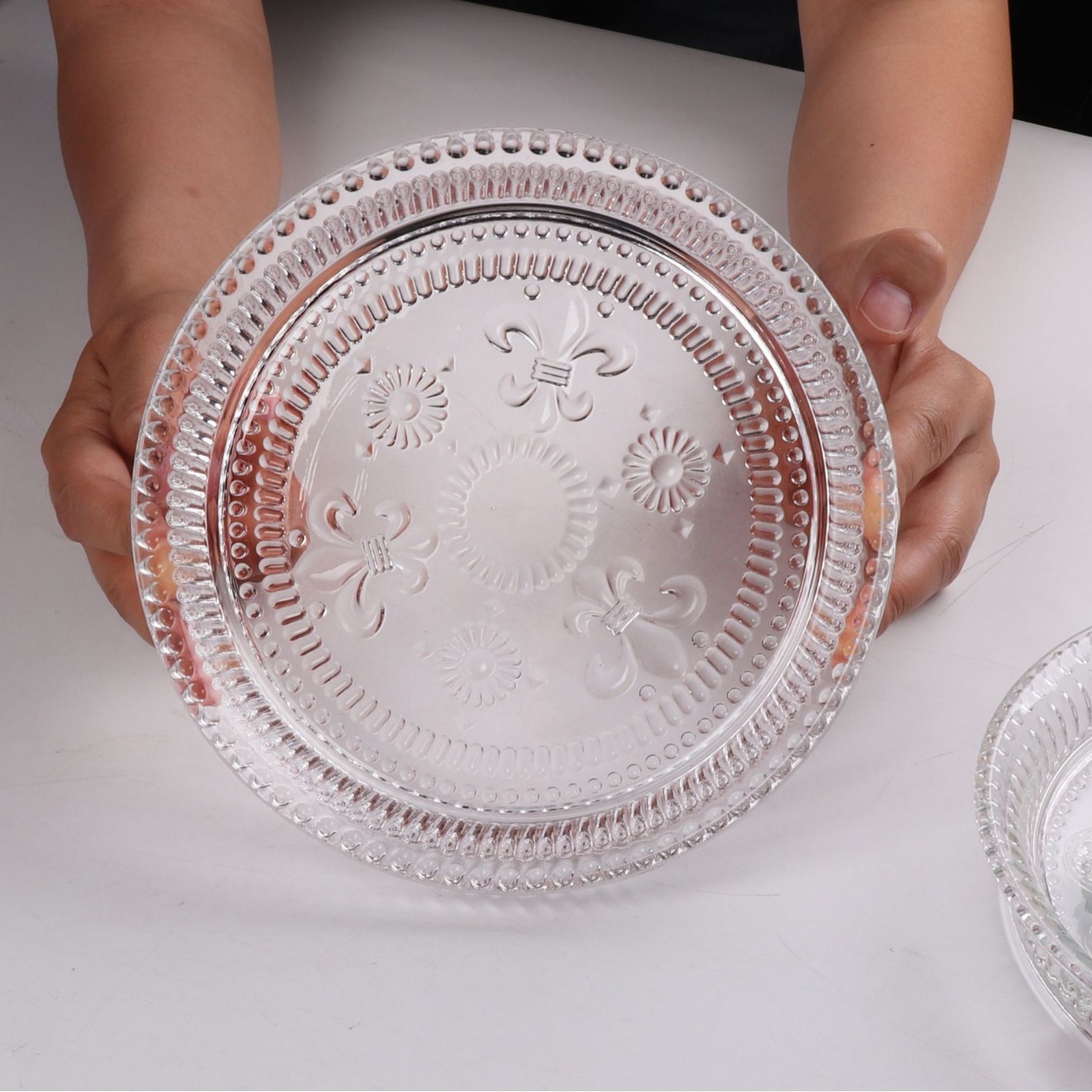 릴리 과일 접시