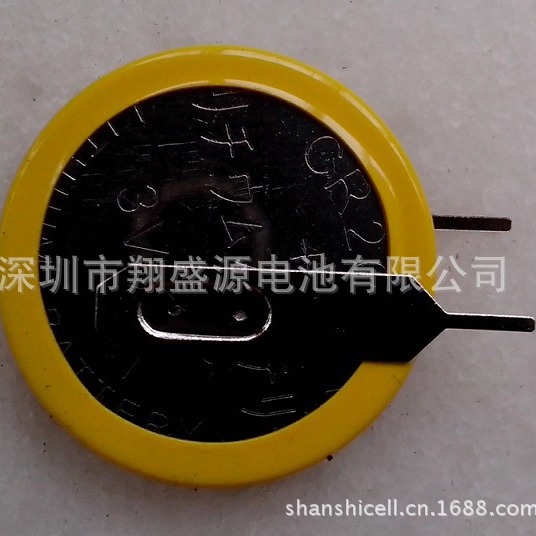 电脑主板用3VCR2032焊脚纽扣电池  可焊脚 翔盛源电池