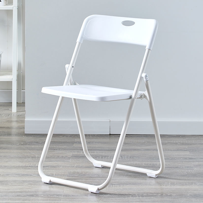 간단한 현대 플라스틱 사진 의자 접히는 의자 홈 기숙사 사무실 회의 훈련 야외 등받이 의자 국경