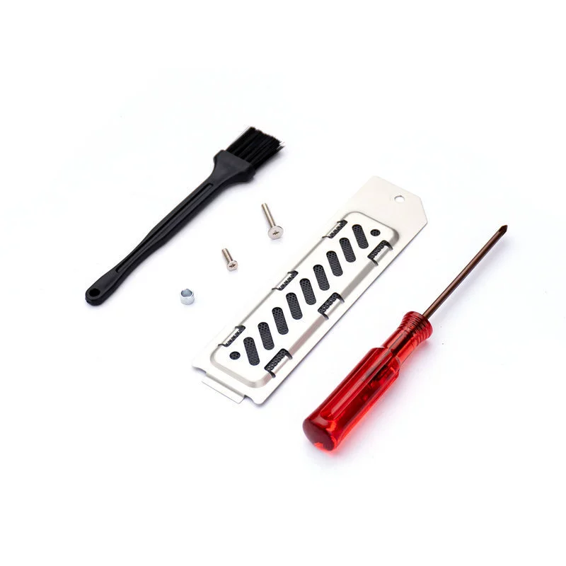 Холодный PS5slim M.2SSD расширение канавки пылезащитная крышка PS5slim/Pro алюминиевый сплав SSD пылезащитная крышка