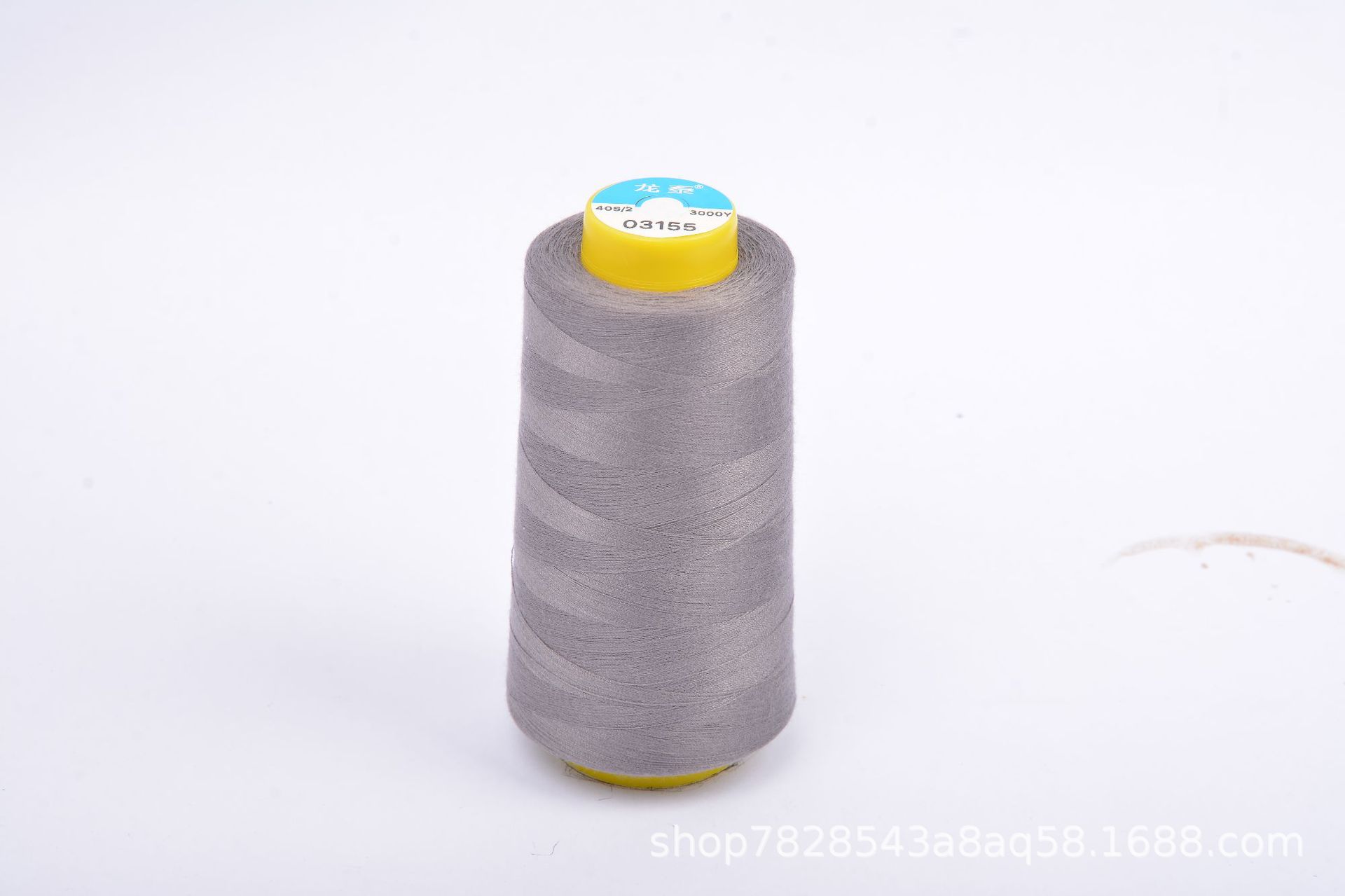 402 Liu Qing 3000 yardas línea de costura gris línea especial de fábrica de ropa línea de máquina de coser de alta velocidad