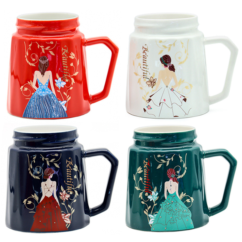 精致女人恒温杯