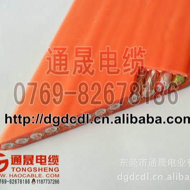 屏蔽扁电缆移动扁电缆天车扁电缆行车扁电缆