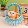 Realistic basket, toy, animal model, jewelry, cat, wholesale