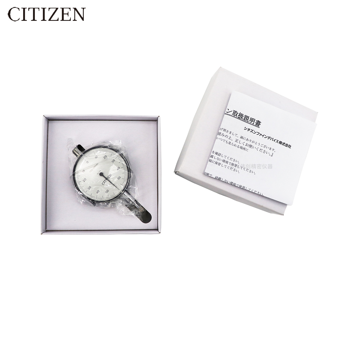 日本CITIZEN西铁城2M-100指针式机械量表千分表