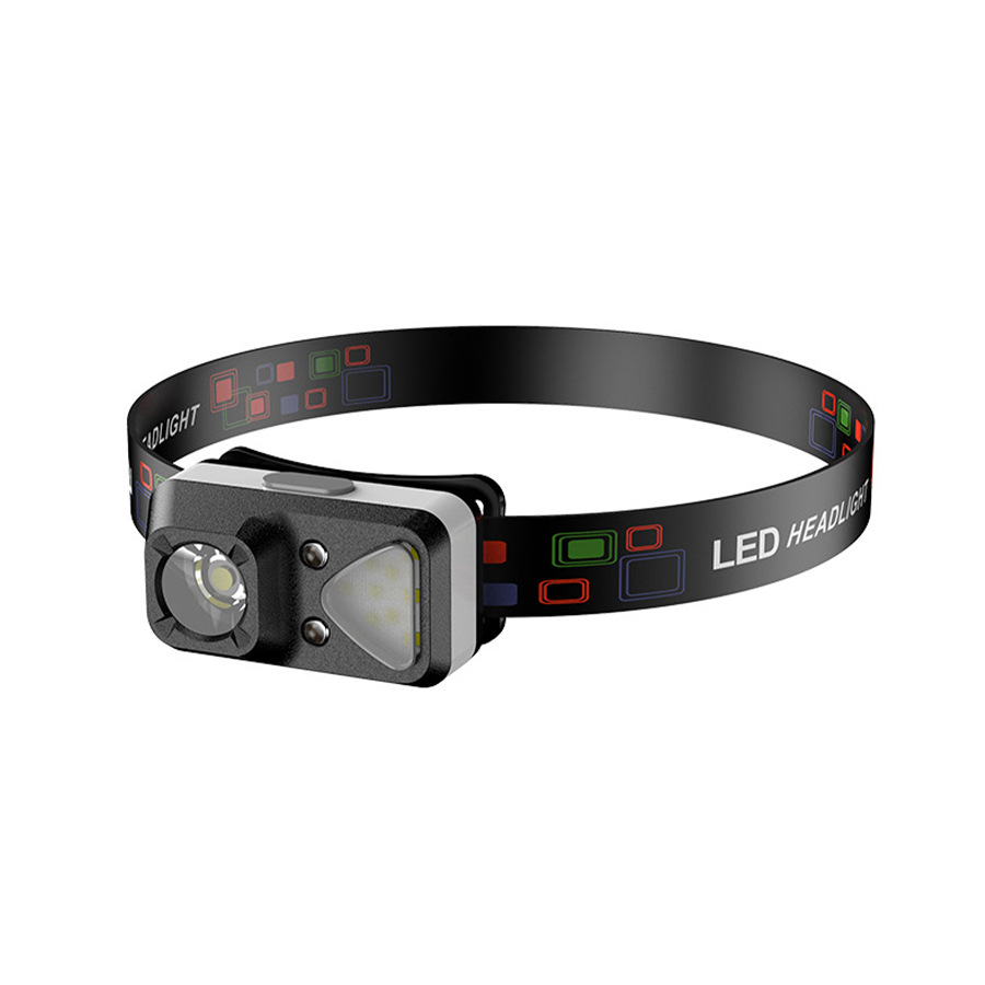 Lámpara de inducción transfronteriza al aire libre montar montaña ligera faro portátil luz intensa luz de pesca super brillante luz nocturna