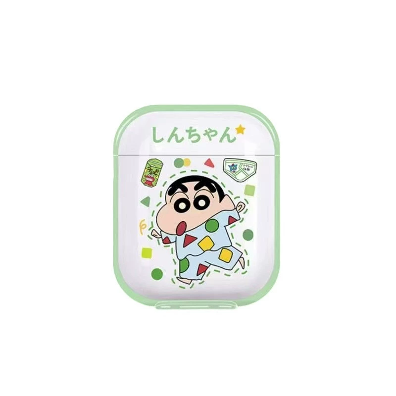 Apple, compatible headphones, cartoon transparent protective case, pro2