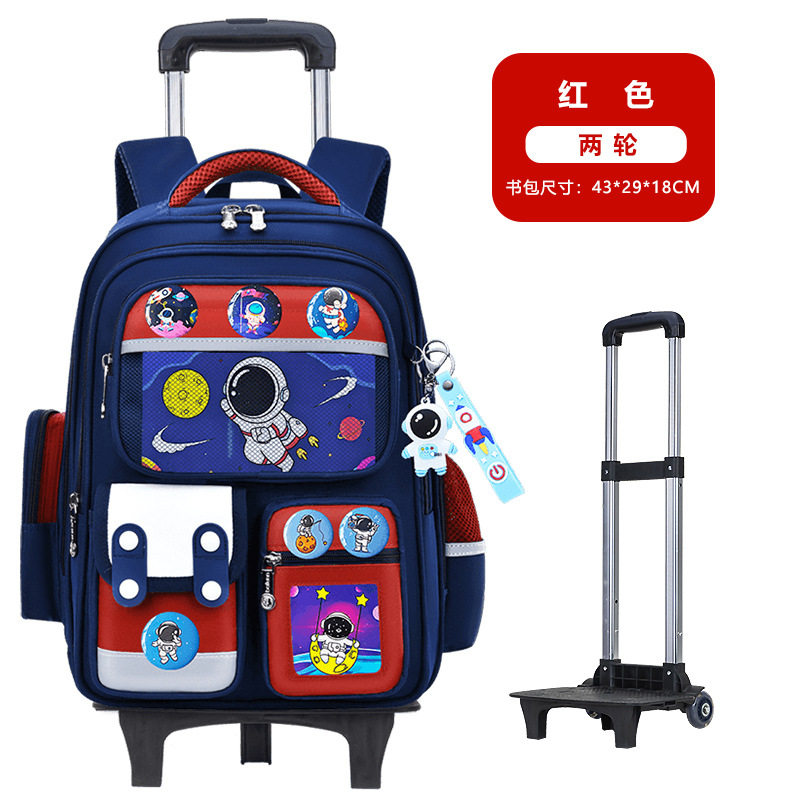 2026 nueva mochila escolar de tirón para estudiantes de primaria 23456 grados mochila de hombro