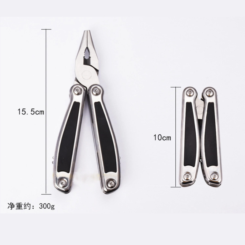 SQT Shunquan multi-funcional combinación herramienta alicates al aire libre herramienta multiusos alicates diarios del hogar llevan acero inoxidable