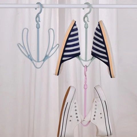 Home shoe rack, hanging shoe rack, shoe drying rack, outdoor balcony drying shoes rack, hook shoe rack, outdoor shoe rack magic tool, trending shoe rack